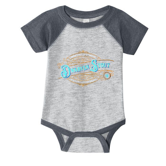 Dwarven Stout Funny Dwarf Beer Gamer Brewery Infant Baby Jersey Bodysuit