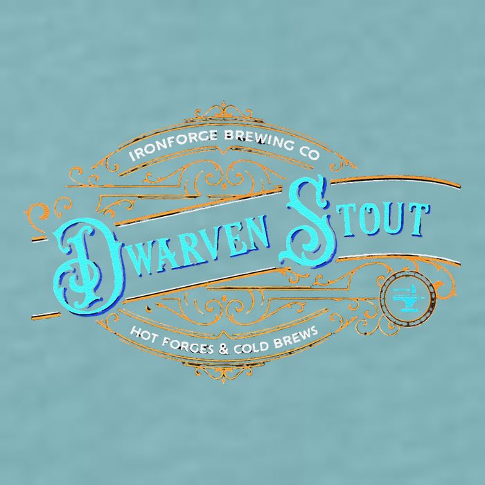 Dwarven Stout Funny Dwarf Beer Gamer Brewery Sueded Cloud Jersey T-Shirt