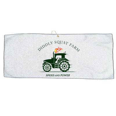 Diddly Squat Farm Green Tractor Farmer Large Microfiber Waffle Golf Towel