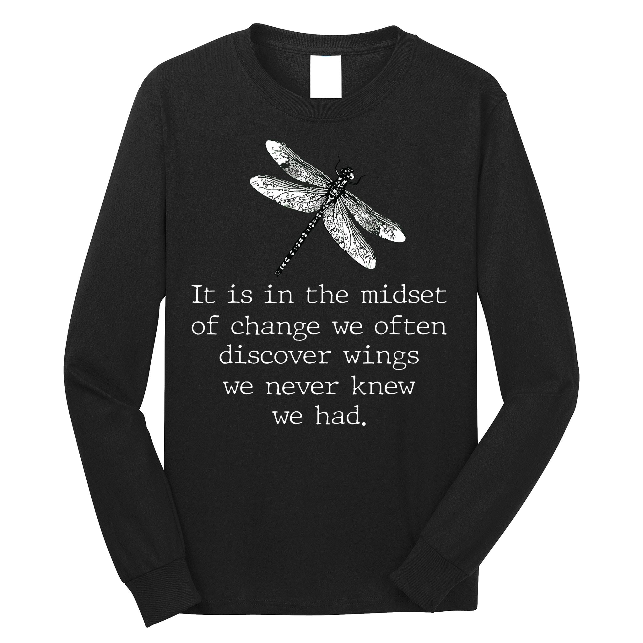 Dragonfly Spiritual Faith Dragonflies Lovers Long Sleeve Shirt