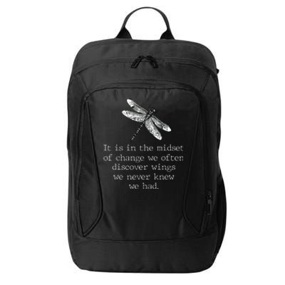 Dragonfly Spiritual Faith Dragonflies Lovers City Backpack