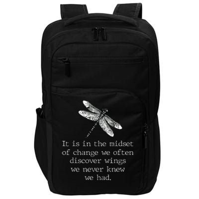 Dragonfly Spiritual Faith Dragonflies Lovers Impact Tech Backpack