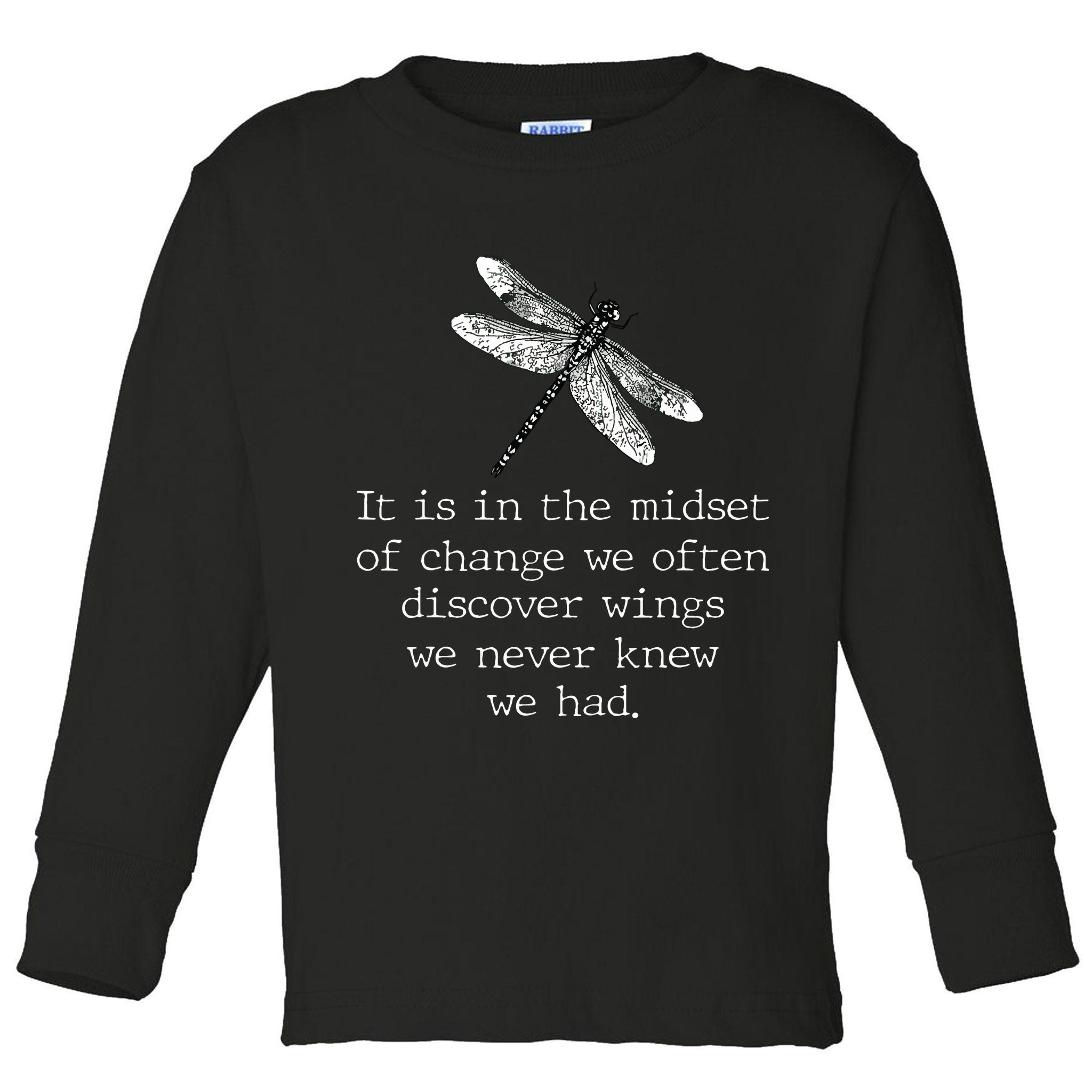 Dragonfly Spiritual Faith Dragonflies Lovers Toddler Long Sleeve Shirt