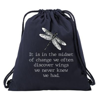 Dragonfly Spiritual Faith Dragonflies Lovers Drawstring Bag