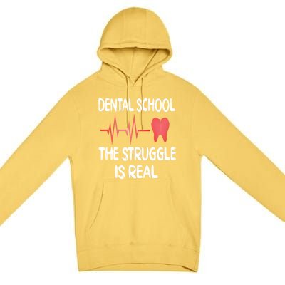 Dental School Future Dental Hygienist Dental Hygiene School Gift Premium Pullover Hoodie