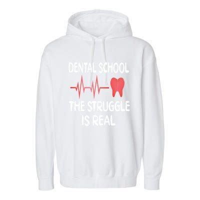 Dental School Future Dental Hygienist Dental Hygiene School Gift Garment-Dyed Fleece Hoodie