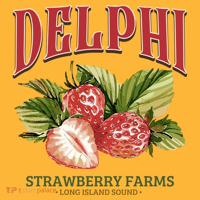 Delphi Strawberry Farms Pom Pom 12in Knit Beanie