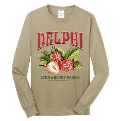 Delphi Strawberry Farms Tall Long Sleeve T-Shirt