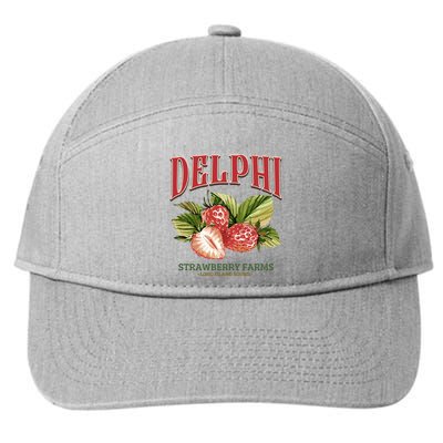 Delphi Strawberry Farms 7-Panel Snapback Hat