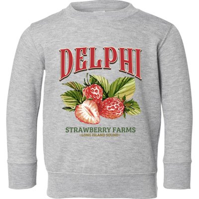 Delphi Strawberry Farms Toddler Sweatshirt