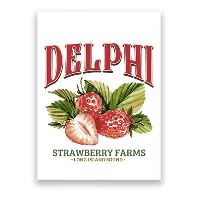 Delphi Strawberry Farms Poster