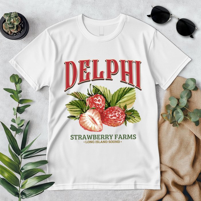 Delphi Strawberry Farms Premium T-Shirt