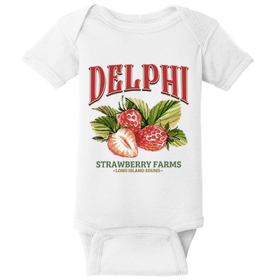 Delphi Strawberry Farms Baby Bodysuit