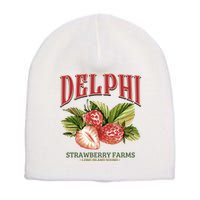 Delphi Strawberry Farms Short Acrylic Beanie
