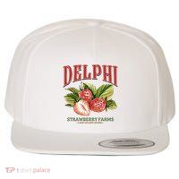 Delphi Strawberry Farms Wool Snapback Cap