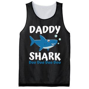 Daddy Shark Fathers Day Gift from Wife Son Daughter Mesh Reversible Basketball Jersey Tank