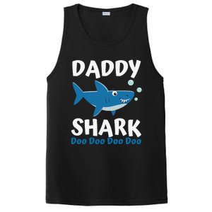 Daddy Shark Fathers Day Gift from Wife Son Daughter PosiCharge Competitor Tank