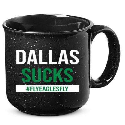 Dallas Sucks Funny Gag Gift For Philly Sports Fans 15oz Campfire Ceramic Mug