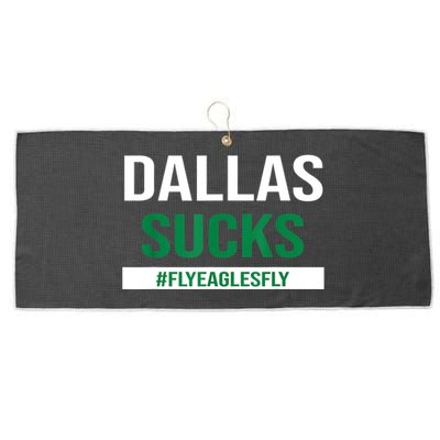 Dallas Sucks Funny Gag Gift For Philly Sports Fans Large Microfiber Waffle Golf Towel