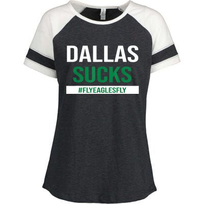 Dallas Sucks Funny Gag Gift For Philly Sports Fans Enza Ladies Jersey Colorblock Tee