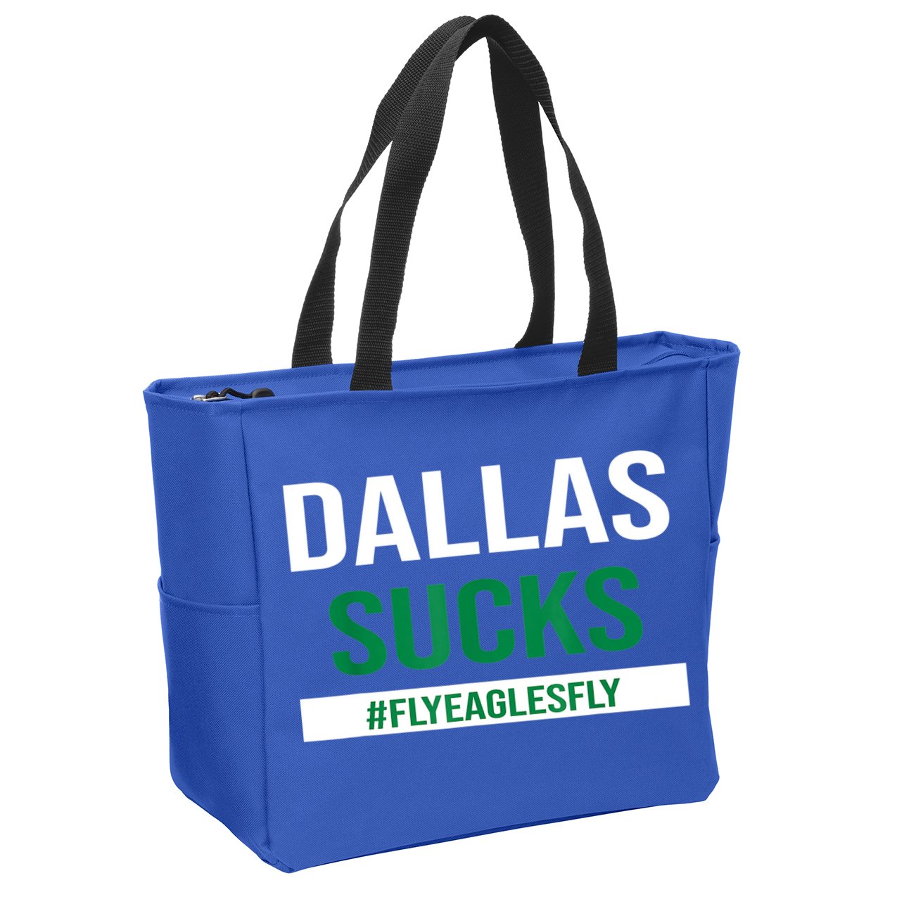 Dallas Sucks Funny Gag Gift For Philly Sports Fans Zip Tote Bag