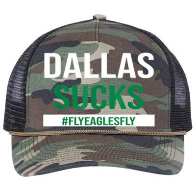 Dallas Sucks Funny Gag Gift For Philly Sports Fans Retro Rope Trucker Hat Cap