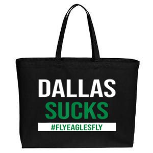 Dallas Sucks Funny Gag Gift For Philly Sports Fans Cotton Canvas Jumbo Tote