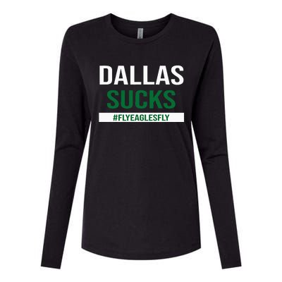 Dallas Sucks Funny Gag Gift for Philly Sports Fans Womens Cotton Relaxed Long Sleeve T-Shirt