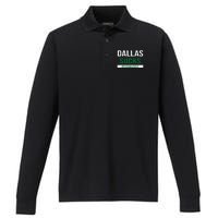 Dallas Sucks Funny Gag Gift for Philly Sports Fans Performance Long Sleeve Polo