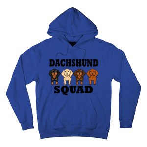 Dachshund Squad Funny Dog Team Pet Gift Hoodie