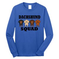 Dachshund Squad Funny Dog Team Pet Gift Long Sleeve Shirt