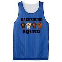 Dachshund Squad Funny Dog Team Pet Gift Mesh Reversible Basketball Jersey Tank