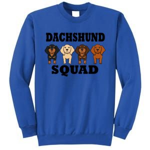 Dachshund Squad Funny Dog Team Pet Gift Tall Sweatshirt