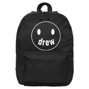 Drew Smile Face Drew Happy Face Drew 16 in Basic Backpack