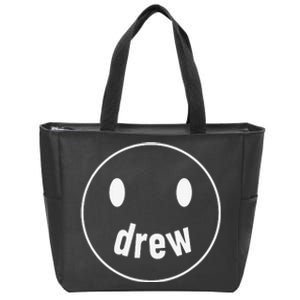 Drew Smile Face Drew Happy Face Drew Zip Tote Bag