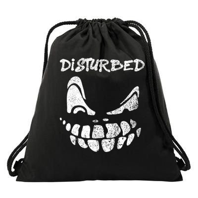 Disturbed Scary Face Drawstring Bag