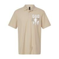 Dad Sons First Hero Daughters Love For Fathers Day Softstyle Adult Sport Polo