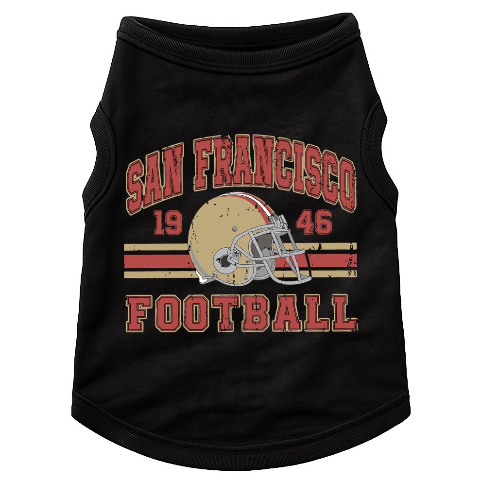 Distressed San Francisco Football Doggie Tank