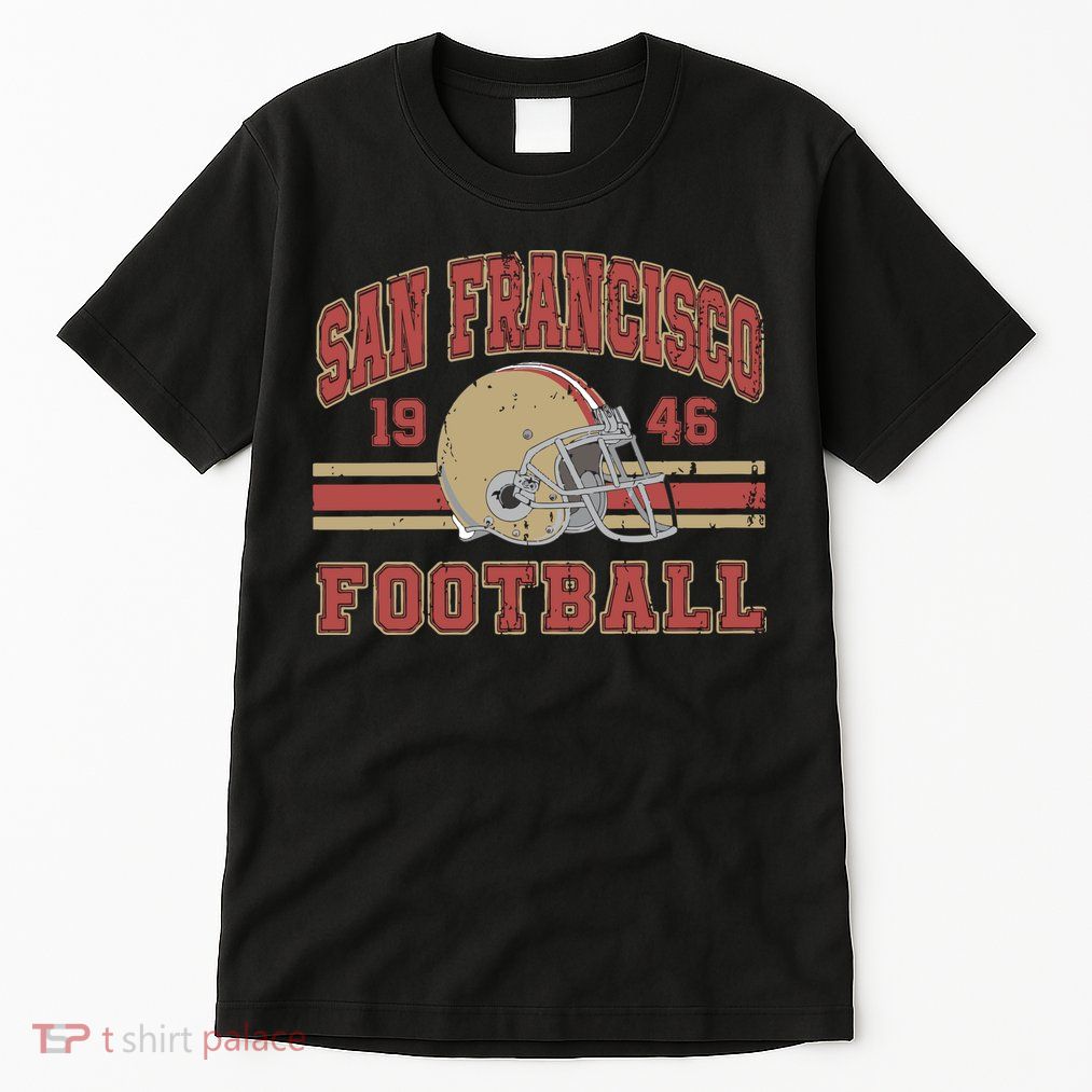 Distressed San Francisco Football Tall T-Shirt