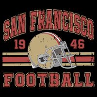 Distressed San Francisco Football Impact Tech Backpack
