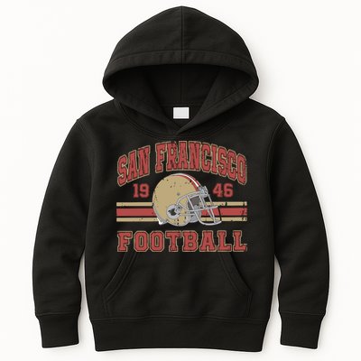 Distressed San Francisco Football Kids Hoodie
