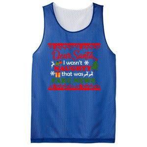 Dear Santa Fake News Trump Christmas Xmas Gift Dults Gift Mesh Reversible Basketball Jersey Tank