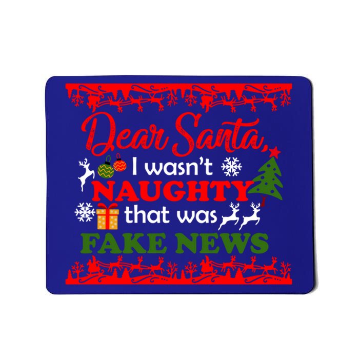 Dear Santa Fake News Trump Christmas Xmas Gift Dults Gift Mousepad