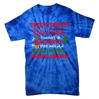 Dear Santa Fake News Trump Christmas Xmas Gift Dults Gift Tie-Dye T-Shirt