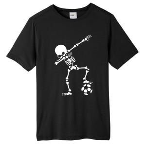 Dabbing Skeleton Football Dab Skeleton Halloween Tall Fusion ChromaSoft Performance T-Shirt