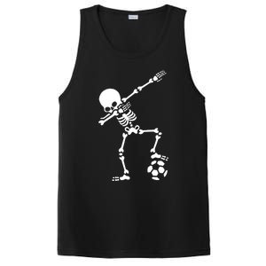 Dabbing Skeleton Football Dab Skeleton Halloween PosiCharge Competitor Tank