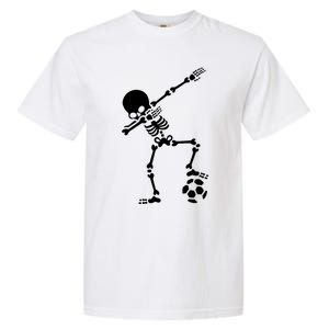 Dabbing Skeleton Football Dab Skeleton Halloween Garment-Dyed Heavyweight T-Shirt