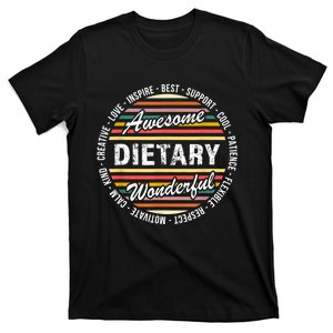 Dietary Shirts Food Service Week Dietary Appreciation Gifts T-Shirt