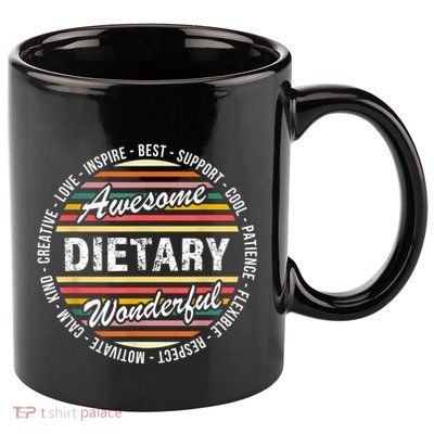 Dietary Shirts Food Service Week Dietary Appreciation Gifts 11oz C Handle Ceramic Mug