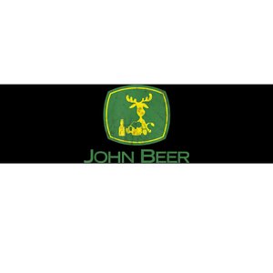 Distressed S Funny Tractor John Beer Deer Farmer Bumper Sticker